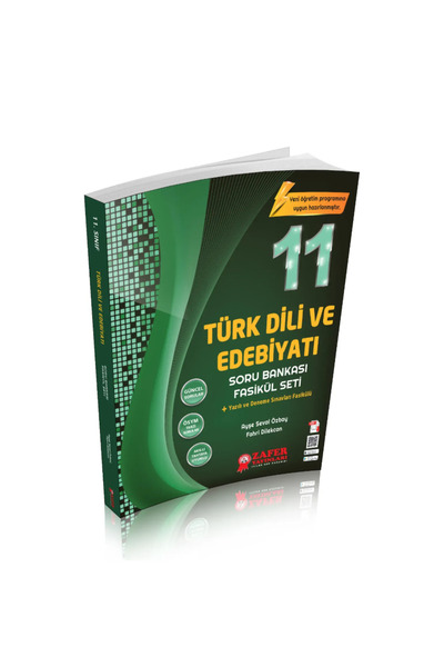 Zafer Yayınları 11. Sınıf Türk Dili ve Edebiyatı Soru Bankası Fasikül Seti