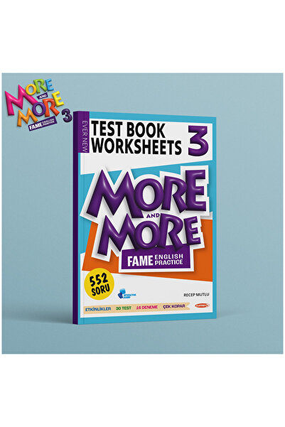 Kurmay Yayınları Kurmay Elt More & More 2027 3. Sınıf Test Book Worksheets Ma...
