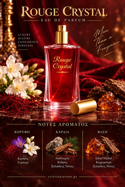 Cristina Serene Άρωμα Τύπου Baccar Rouge (Unisex Άρωμα)