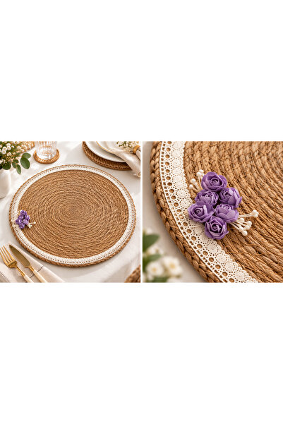 PNRSTİL 2 li Supla Amerikan Servis / Place Mat American With Two Pieces