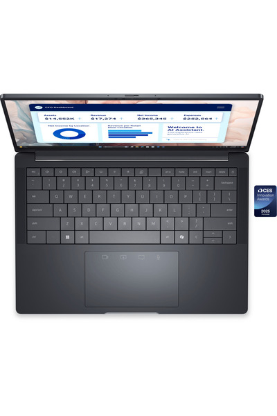 Dell PB14250 Pro 14+ Intel Core Ultra-7 266V 16 جيجابايت LPDDR5x 512 جيجابايت SSD M.2 NVMe Intel ®   قوس ™   شاشة عرض FHD+ غير تعمل باللمس مقاس 14 بوصة (مدمجة) - فضي بلاتيني