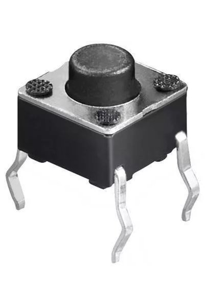 vidsel Buton microcontact cu 4 pini, OFF-ON, fără reținere, 6x6mm, buton cu t...