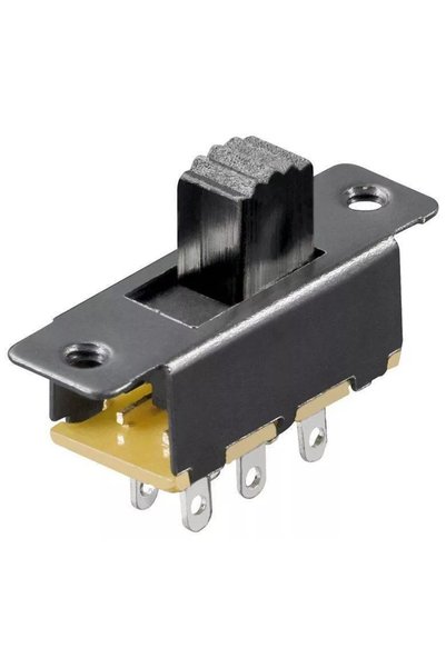 goobay Comutator glisant 15.5mm 2x UM 6 pini ON-ON
