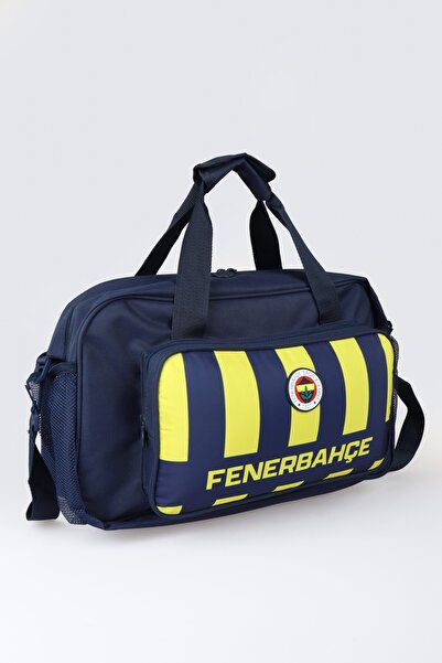 Fenerbahçe Licensed 2-Compartment Sports Bag and Thermos Mug with Straw and H...