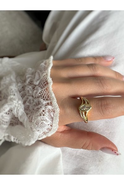 ToffyStore Asymmetric Drop Ring