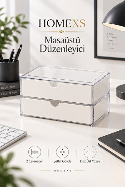 homexs Çok Amaçlı Masa Üstü Düzenleyici, Kalemlik, Masaüstü Organizer