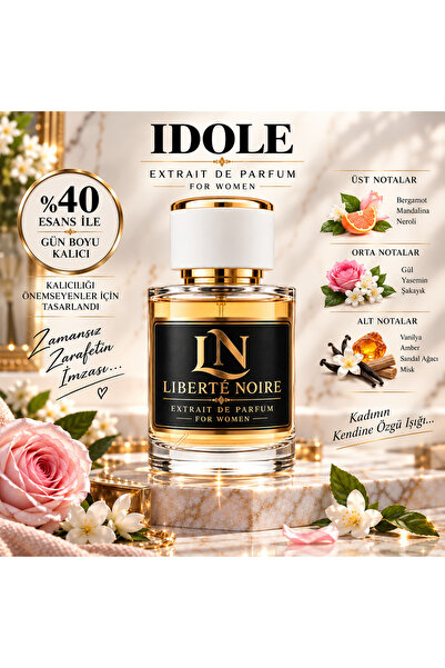 Lncome Idole Kadın Parfüm Extraıt De Parfum %40 Esans ile gün boyu kalıcı 50ml
