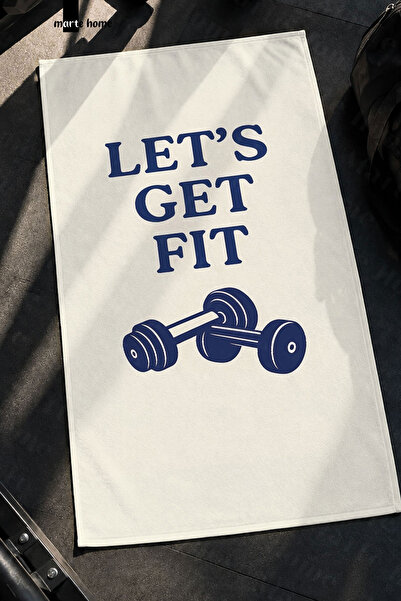 Marte Home Colorful Printed 50X100 cm Sports Towel, Fitness Training Towel