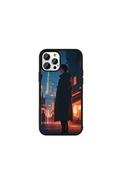 Generic Brand Husa Premium Samsung Galaxy A56 Dark Cityscapes - Model Neon An...