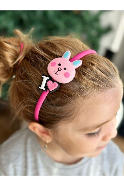 Generic Brand Imported cute i love you heart rabbit crown women's children's ...