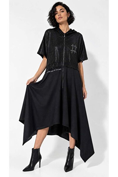 shE tekstil Garnili Design Zipper Dress