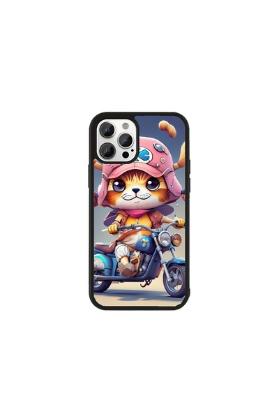 Generic Brand Husa Premium iPhone 13 Pro Max Pisici Drăguțe - Model Pisică Pi...
