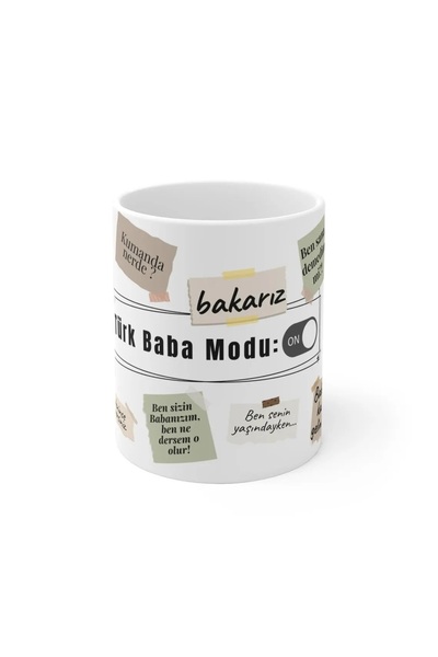 Babalara Özel Kupa Bardak
