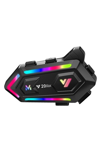 Blic Y20MAX Bluetooth 6.0 Motosiklet Kask İnterkom – 300M Çiftli Intercom, 25...