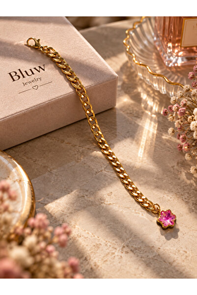 Bluw Jewelry Design Notebook and Agenda Charm - Flower