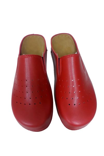 DOGİYE 3224 Red Perforated Breathable Sek Anatomical Slippers
