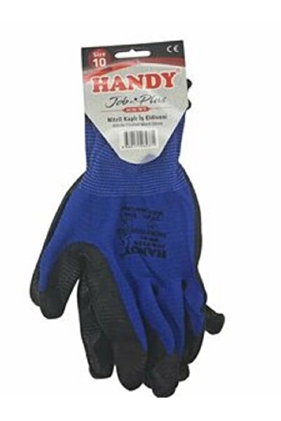 EKO Milyoncum 2 Pairs of Zebra Blue Work Gloves No 10