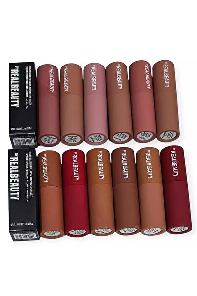 real beauty Set of Liquid Matte Permanent Markers 12 Colors