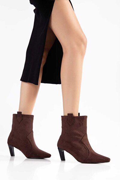 SEDRİK Cizme și botine - Maro - Elegant / Noapte
