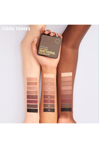 SEPHORA COLLECTION All That Matte(R)S Palette - Neutral Tone Eyeshadow Palette - Warm Tones (1 Piece)