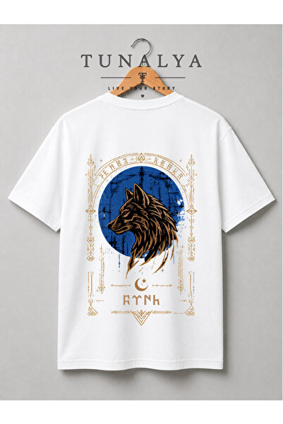 Grafftee Clothing Tunalya Strong Bozkurt Special Design Premium Printed Unise...