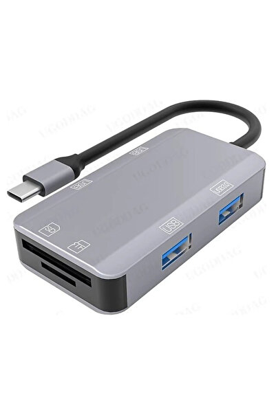 Livenda Zr785 6 in 1 Nk-3049H Usb-C Multi-Function Converter