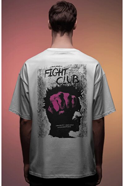 SEVBANO Fight Club Tyler Durden Film Printed Unisex Oversize Premium T-Shirt