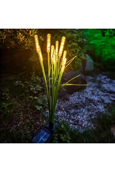 Choice 2PC 8LED Warm White Solar Reed Bubble Stick Stake Lights Waterproof IP...