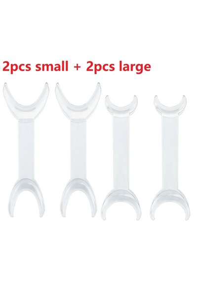Choice 2pcs S 2pcs L W Double head T-Shape Cheek Mouth Lip Retractor Dental I...