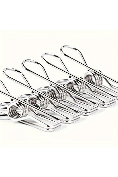 Choice 20PCS 20pcs Stainless Steel Clothes Pins, Durable Clothes Pegs, Multi-...