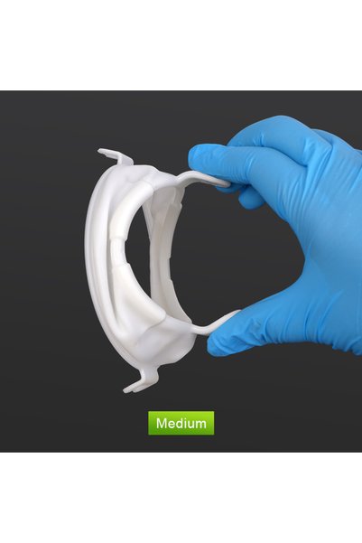 Choice M Dental Lip Cheek Retractor Mouth Opener Dam Soft Rubber O Shape S/M/...