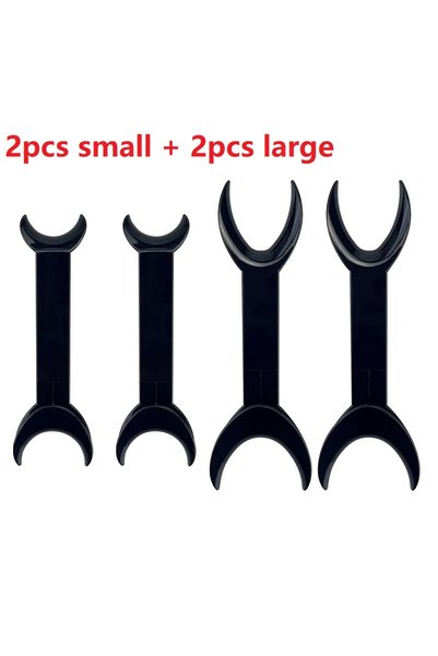 Choice 2pcs S 2pcs L B Double head T-Shape Cheek Mouth Lip Retractor Dental I...