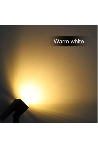 Choice Warm White Built-in Large Capacity Battery 1200mAh LED Solar Floodligh...