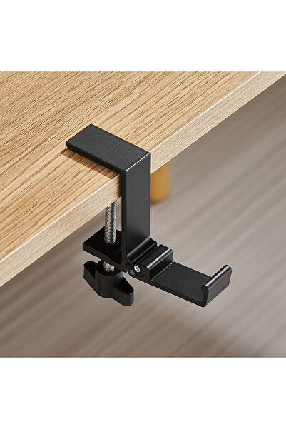 Choice Style 1 5-Shaped Portable Desk Hook | Punch-Free Table Edge Hanger for...