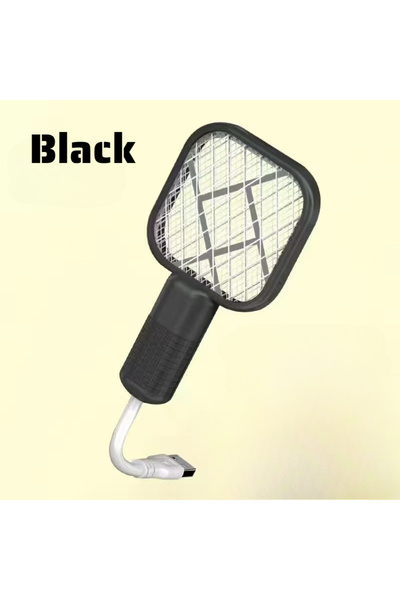 Choice EU Plug 1PC Black Rechargeable Mosquito Swatter UV Light Bug Zapper El...