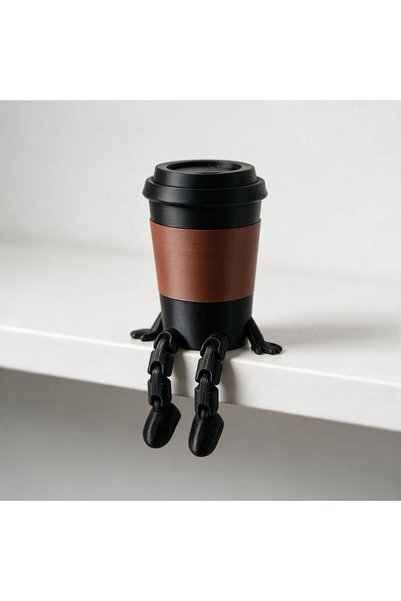 Choice Black Coffee Cup Articulated Coffee Figures, Cute Coffee Cup & Coffee ...
