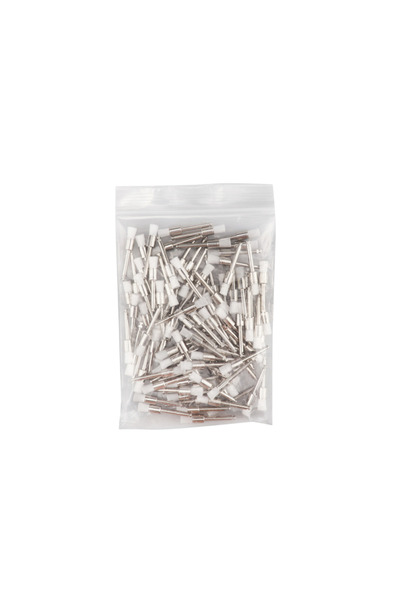 Choice 1 bag Flat White 100pcs Dental Nylon Polishing Brushes Bowl Shape Colo...