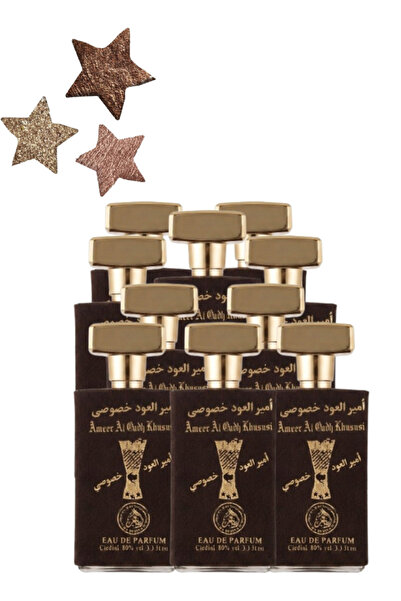 AL FAKHER 10 قطع من عطر أمير العود الخاص 100 مل