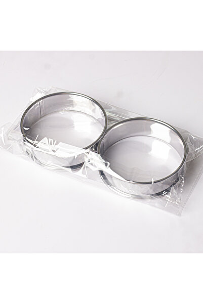 Choice 2pcs 8.5cm 6PCS Muffin Crumpet Baking Rings, Food Grade Stainless Stee...
