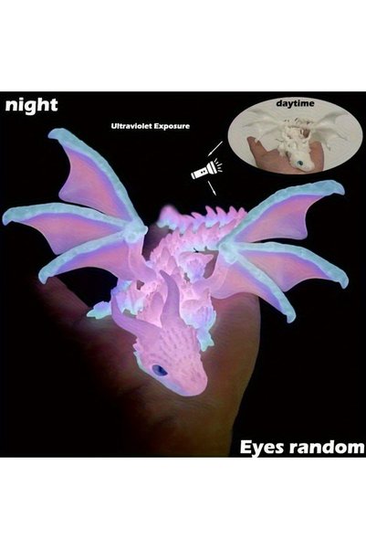 Choice 22cm8.6in rainbow 9-17in 3D Printing Fly Dinosaur Action Figure Mini T...
