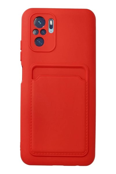 Bezos حافظة سيليكون متوافقة مع هاتف Xiaomi Redmi Note 10S مع بطاقة عمل كيلفن ...