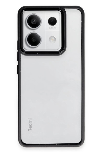 Bezos حافظة سيليكون متوافقة مع هاتف Xiaomi Redmi Note 13 Pro 4G - أسود