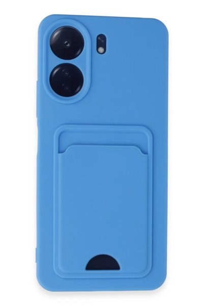 Generic Brand حافظة متوافقة مع هاتف Xiaomi Redmi 13C من السيليكون مع بطاقة عم...