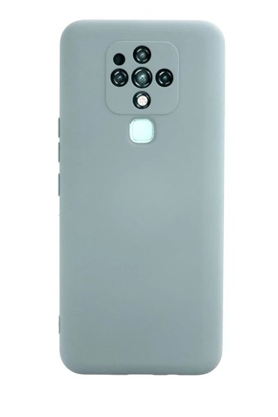 Bezos Tecno Camon 16 Compatible Case Nano Velvet Silicone - Ice Blue