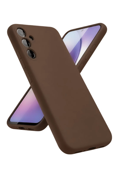 Bezos Samsung Galaxy A24 4g Compatible Case First Silicone - Brown