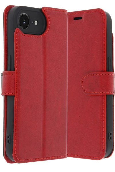 Generic Brand Apple iPhone 16E Compatible Case Trend S Plus Cover Case - Red