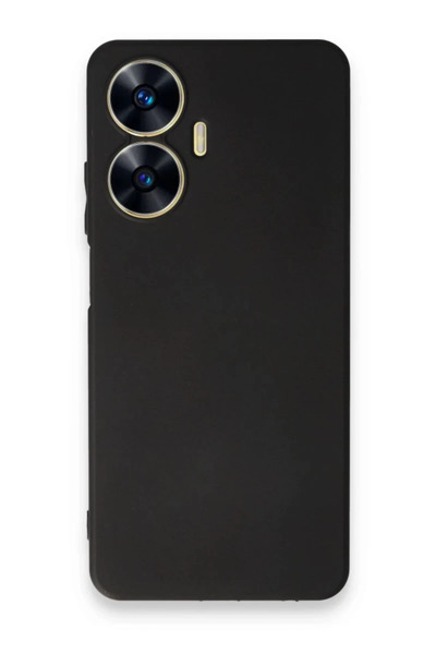 Generic Brand Realme C55 Compatible Case First Silicone - Black