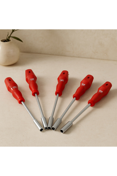 Bezos 5 Piece Socket Screwdriver Set