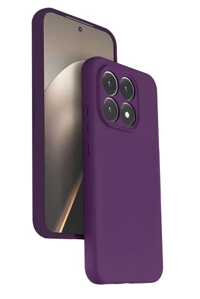 Generic Brand Xiaomi Mi 15t Compatible Regal Magsafe Stand Cover - Deep Purple