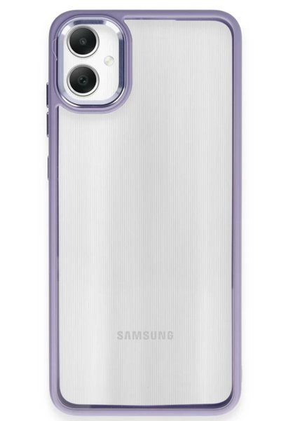 Bezos Samsung Galaxy A05 Compatible Case Power Silicone - Lilac